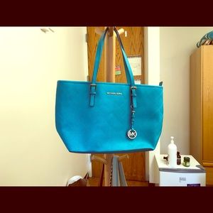 Michael Kors Bags - Michael Kors turquoise tote Michael Kors Bags - Michael Kors turquoise tote